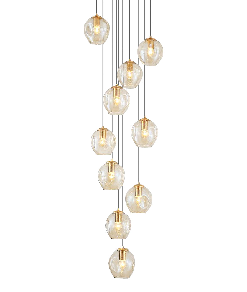 Blown Glass Chandelier