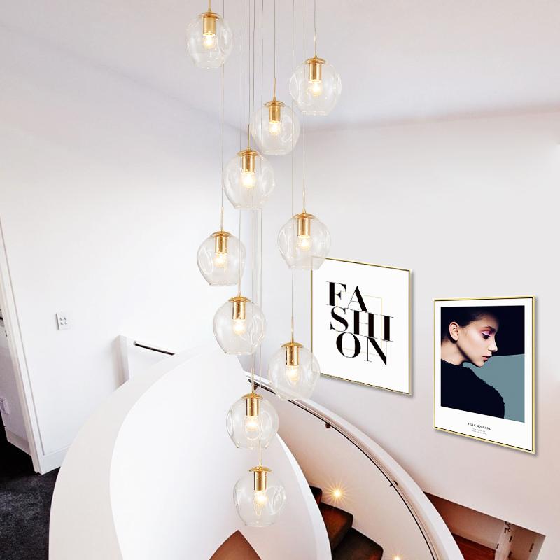 Blown Glass Chandelier