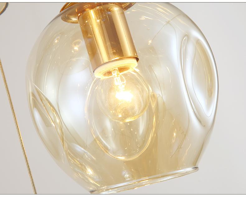 Blown Glass Chandelier