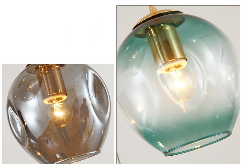 Blown Glass Chandelier