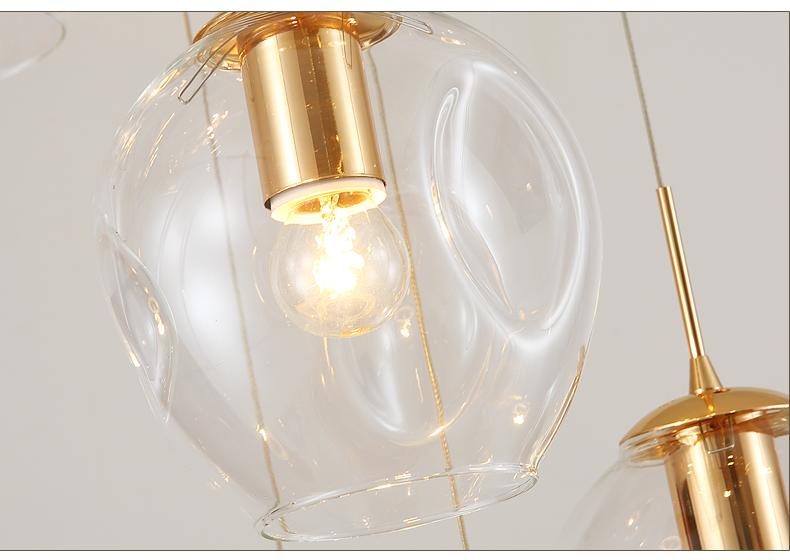 Blown Glass Chandelier