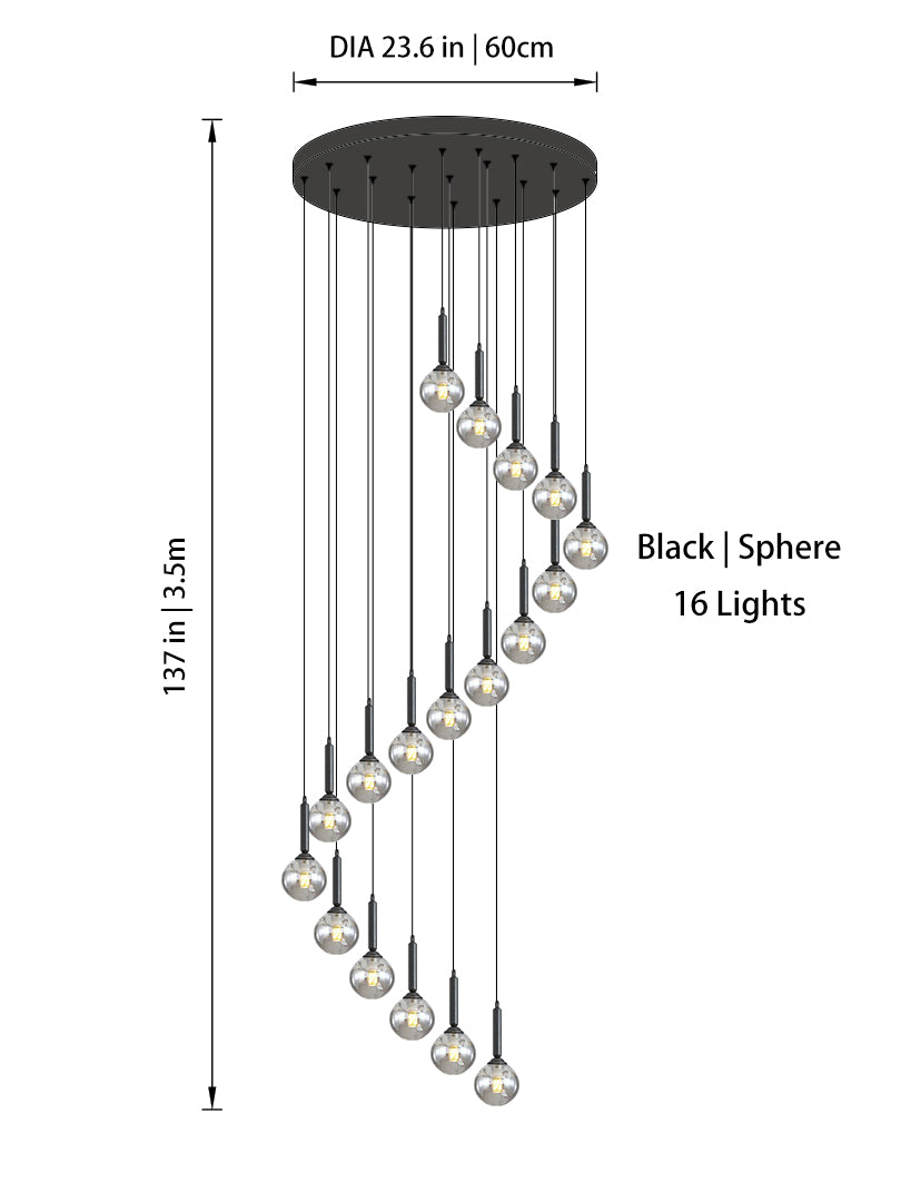 Exclusive Glass Chandelier