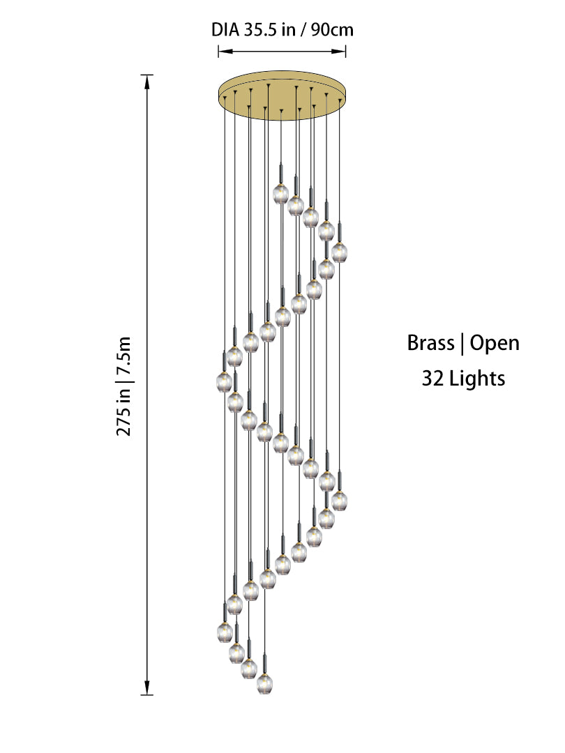 Exclusive Glass Chandelier