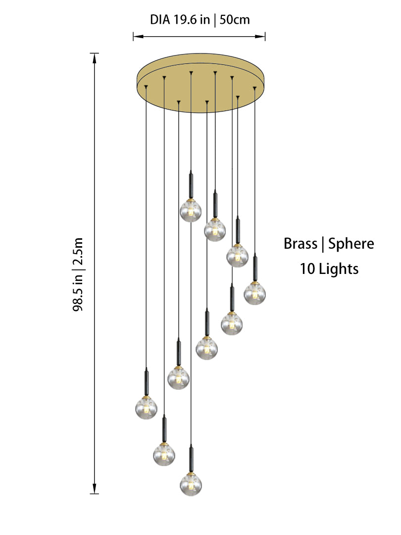Exclusive Glass Chandelier