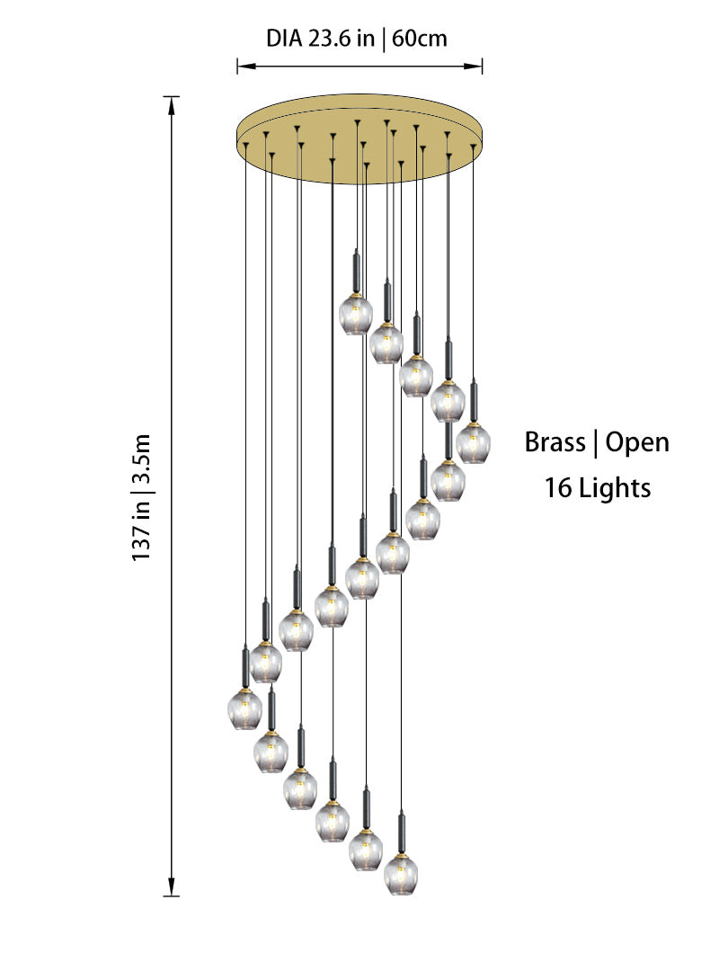 Exclusive Glass Chandelier
