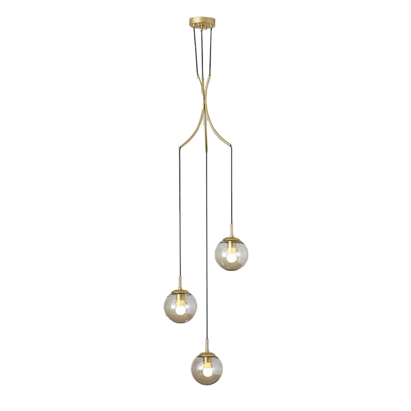 Glass Ball Pendant Light