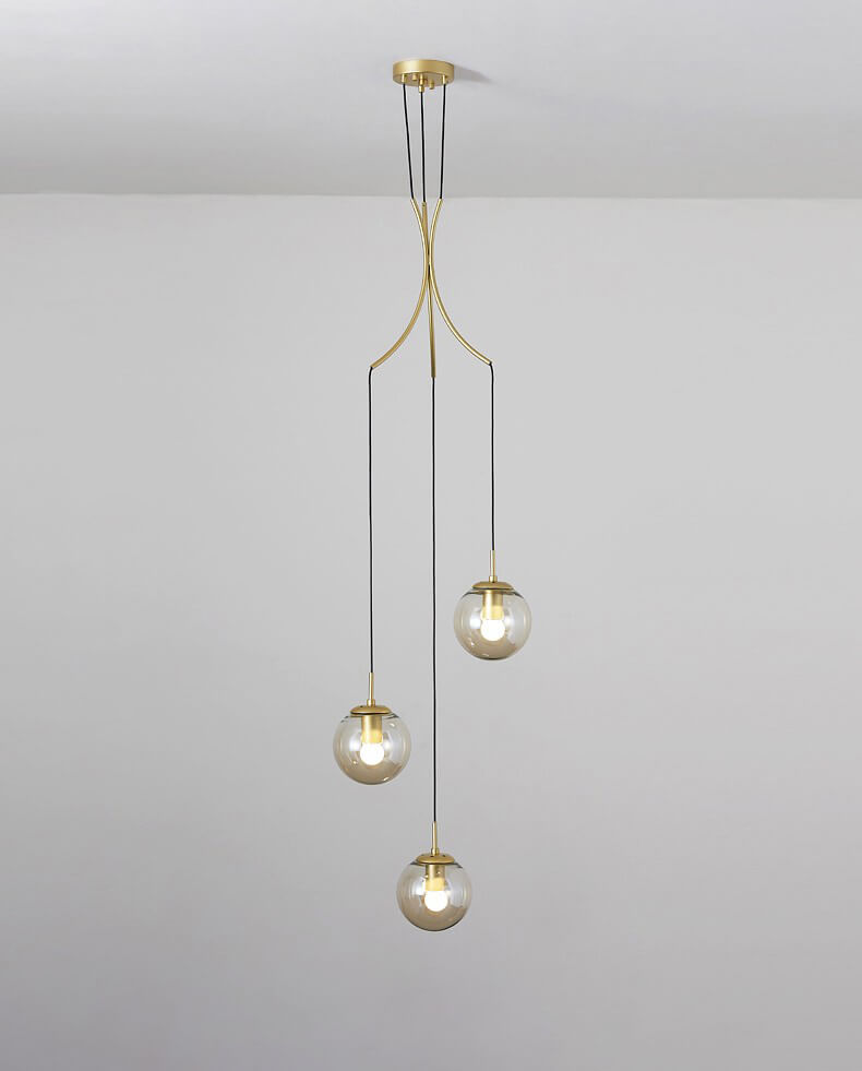 Glass Ball Pendant Light