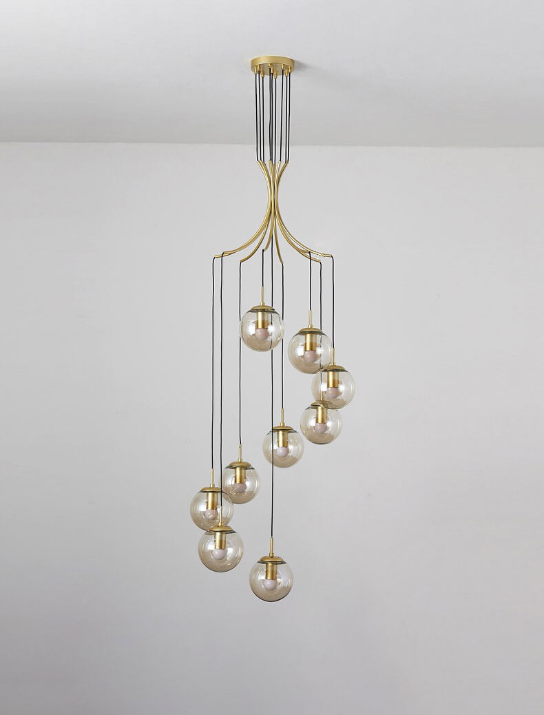 Glass Ball Pendant Light