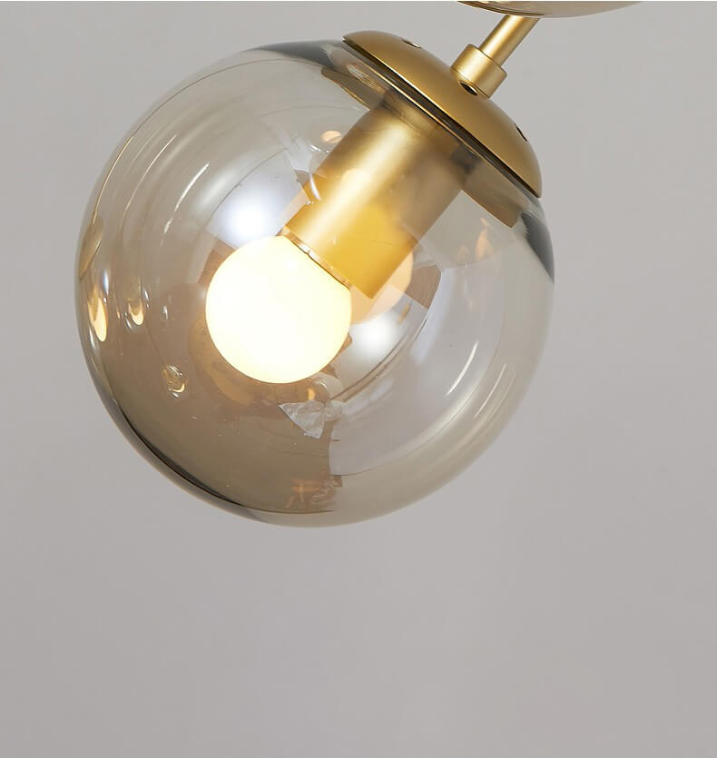 Glass Ball Pendant Light