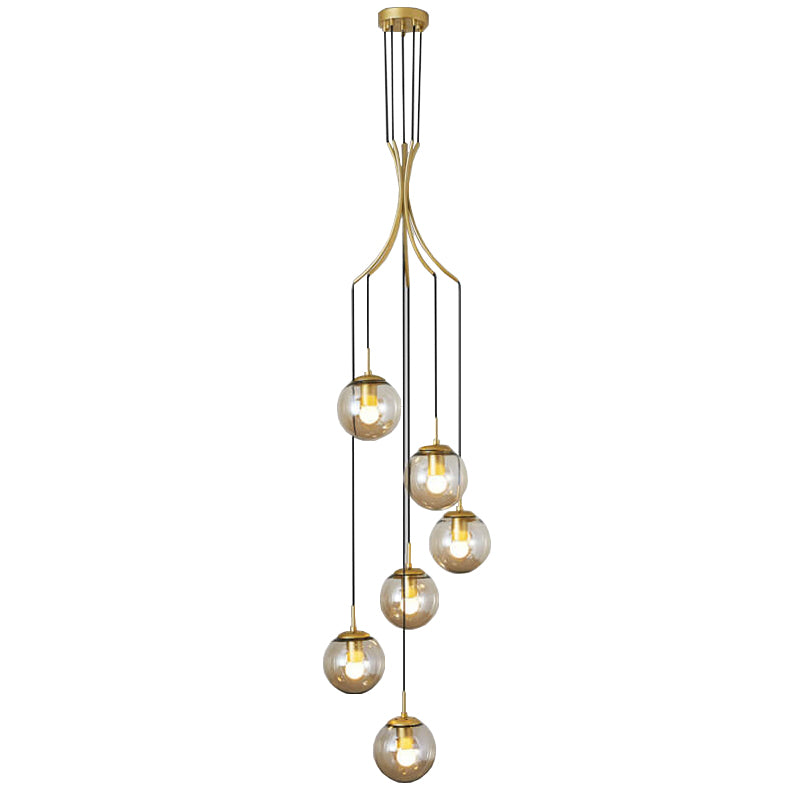 Glass Ball Pendant Light
