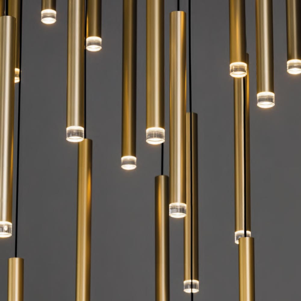 Cluster Tube Pendant Lights