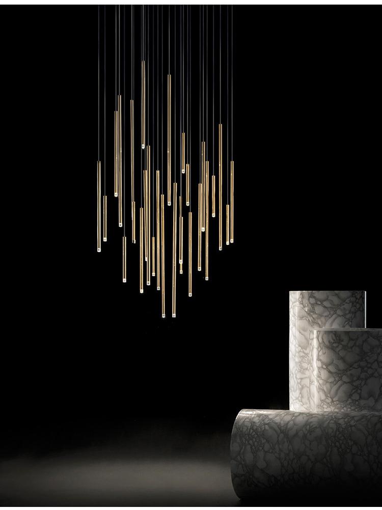 Cluster Tube Pendant Lights