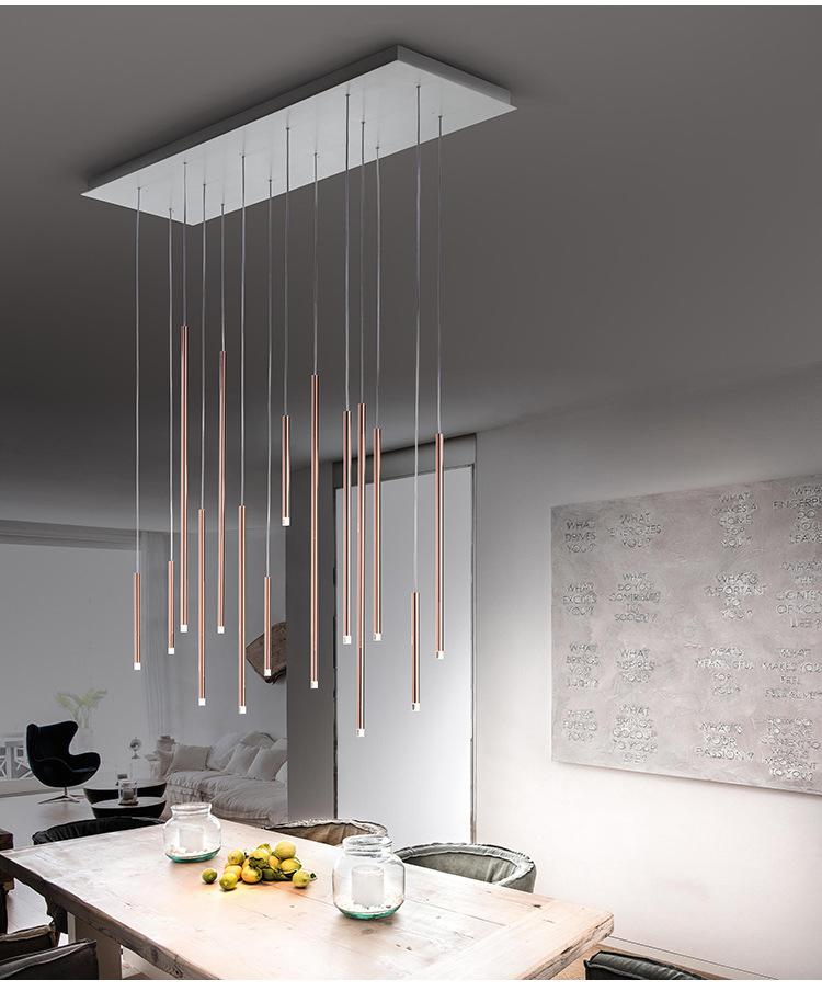 Cluster Tube Pendant Lights