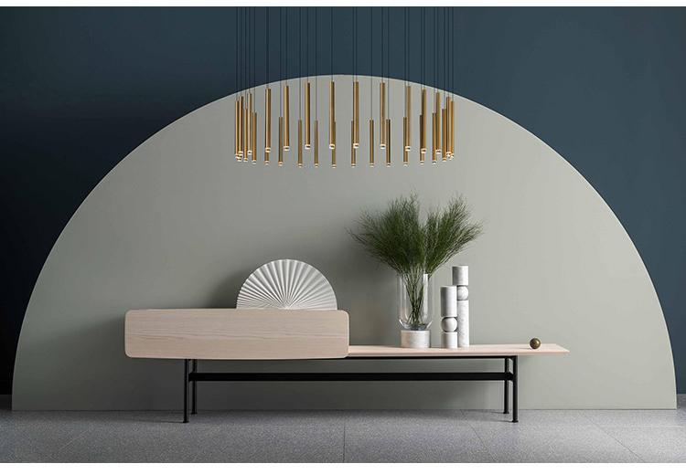 Cluster Tube Pendant Lights