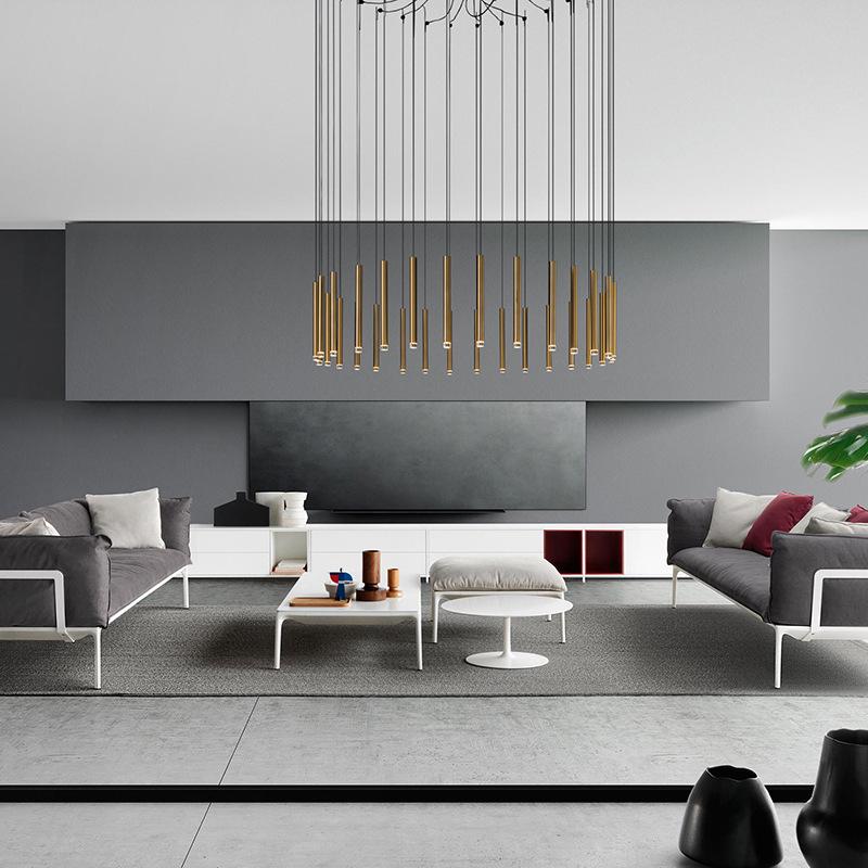 Cluster Tube Pendant Lights