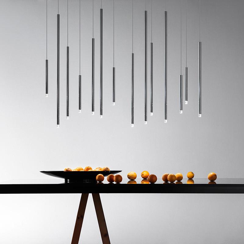 Cluster Tube Pendant Lights