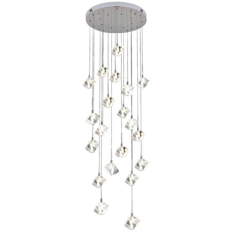 Cube Crystal Chandelier