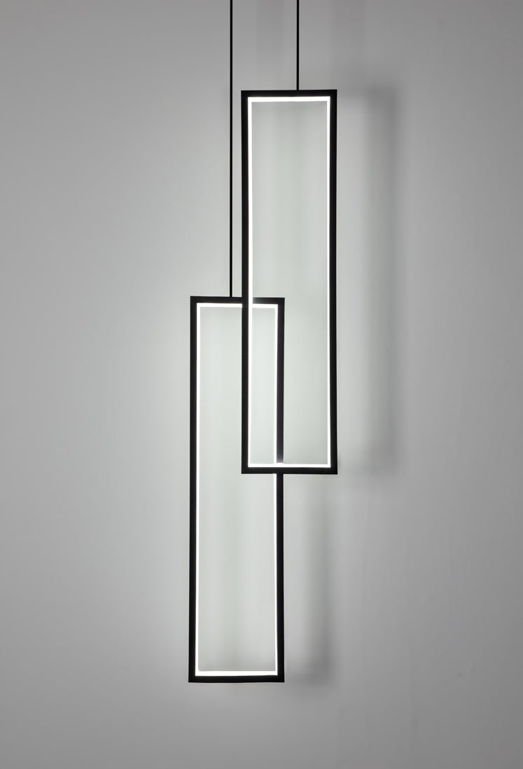 Minimalist Rectangular Pendant Light