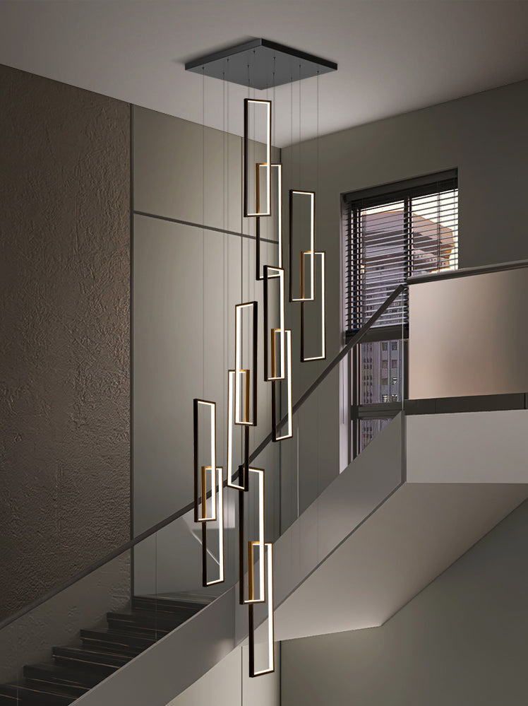 Minimalist Rectangular Pendant Light