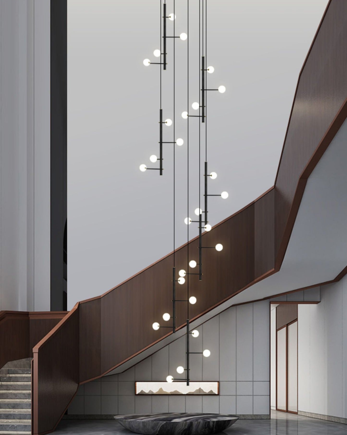 Multi-Lights Shade Chandelier