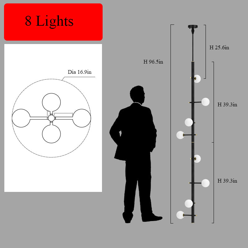 Multi-Lights Shade Chandelier