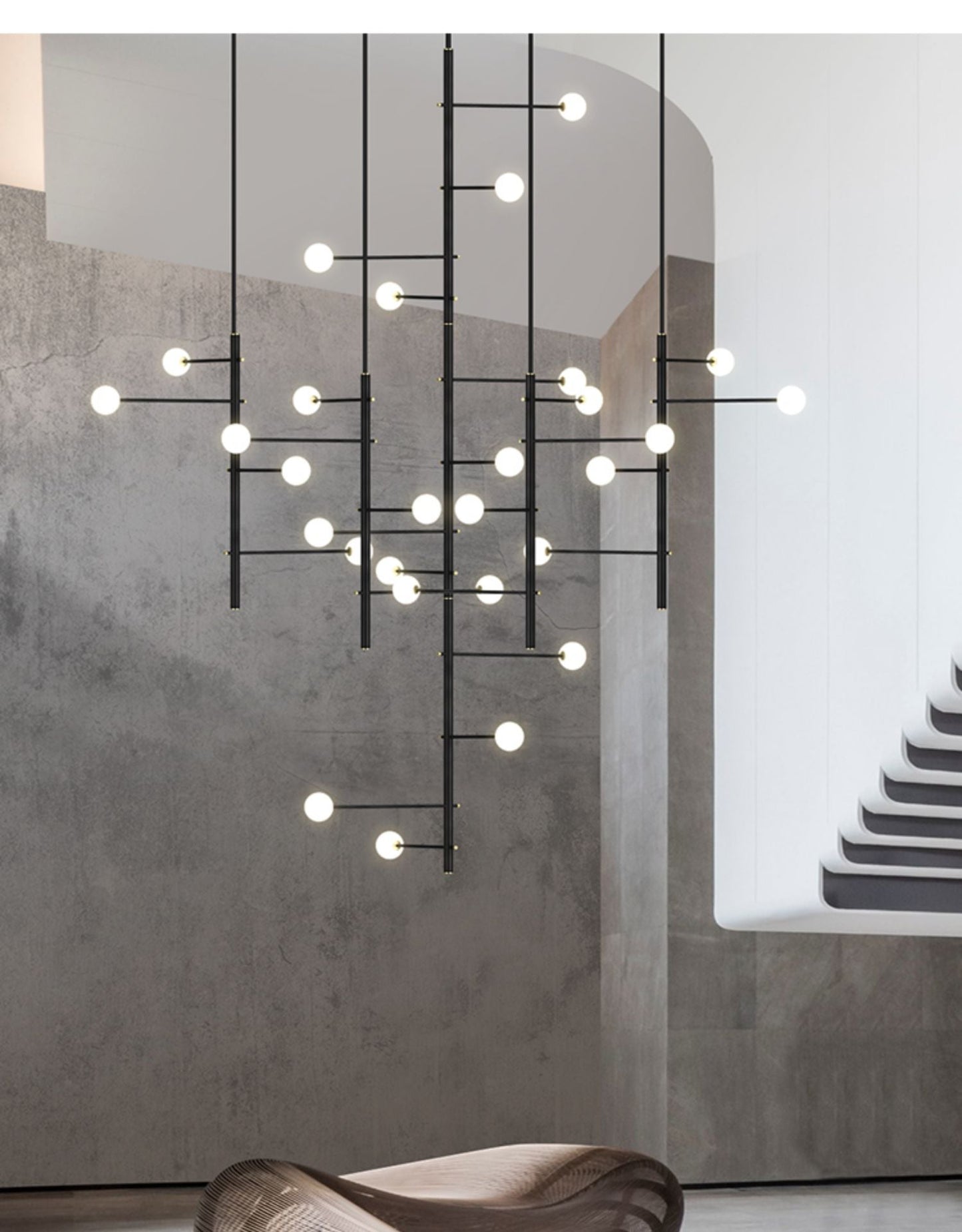 Multi-Lights Shade Chandelier