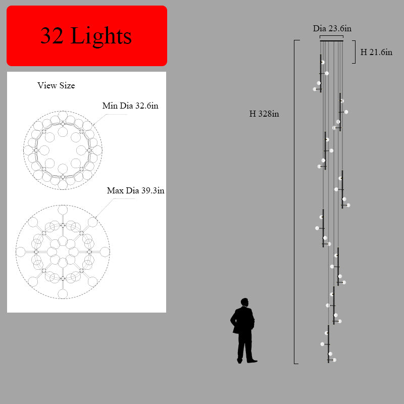 Multi-Lights Shade Chandelier