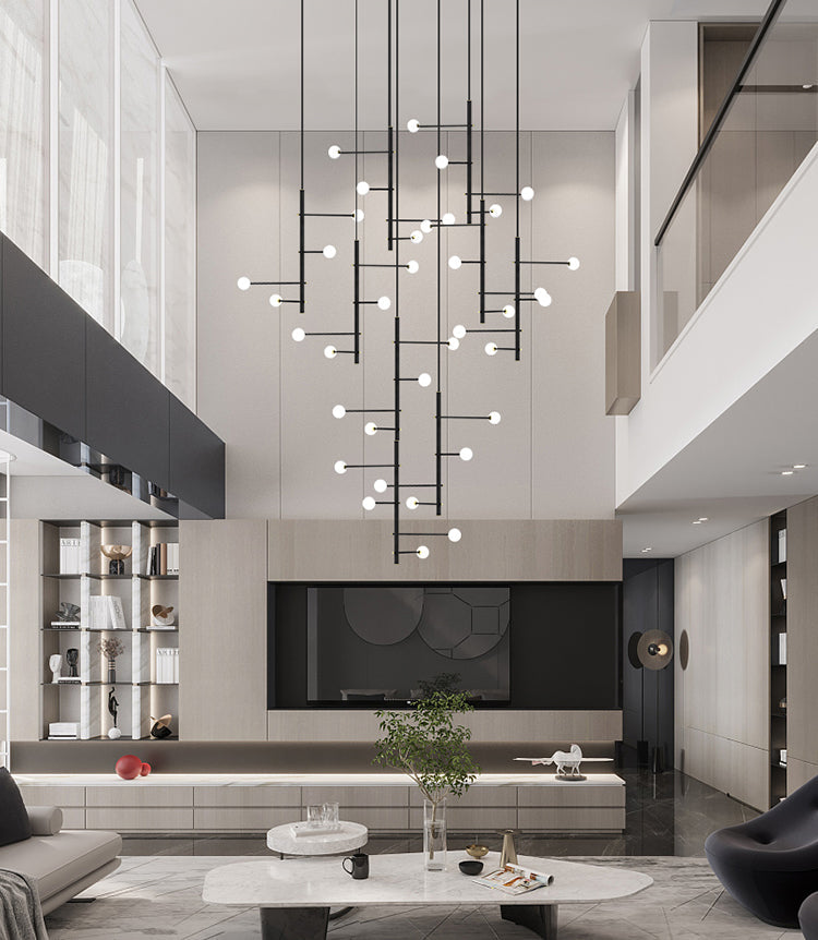 Multi-Lights Shade Chandelier
