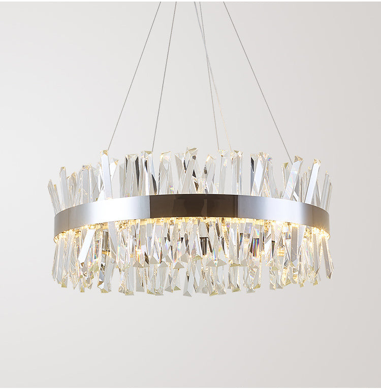 Round Crystal Chandelier