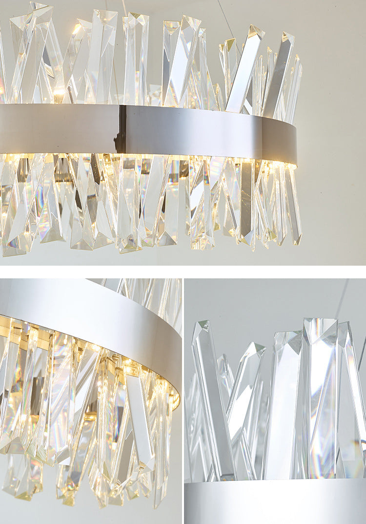 Round Crystal Chandelier