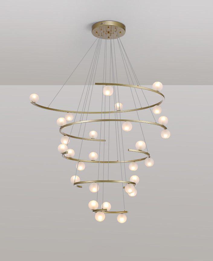 Tiered Rings Chandelier