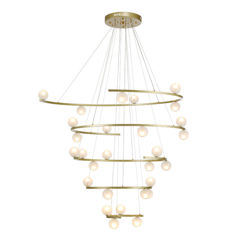 Tiered Rings Chandelier