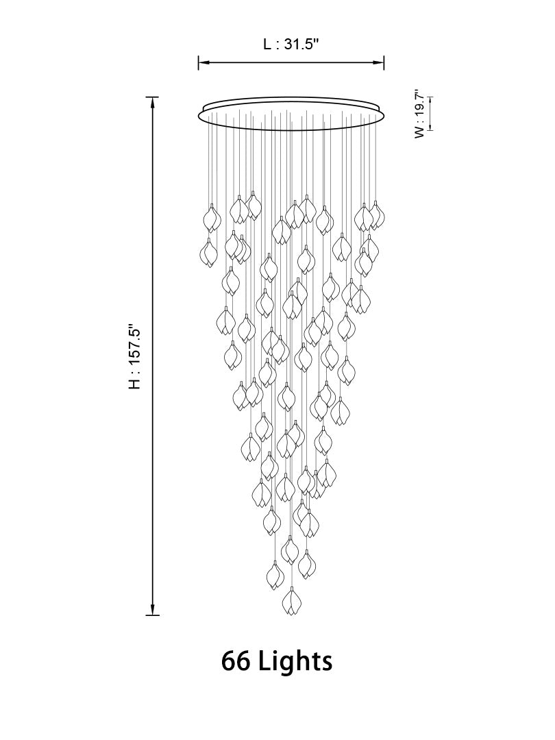 Bloom Chandelier Lighting