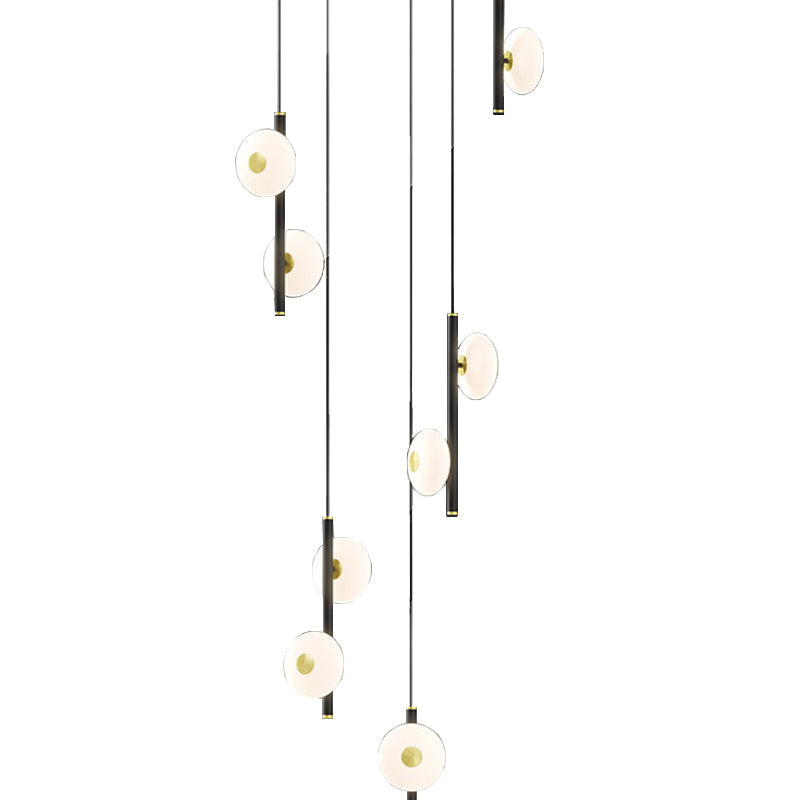 Oval-Pendant Chandelier