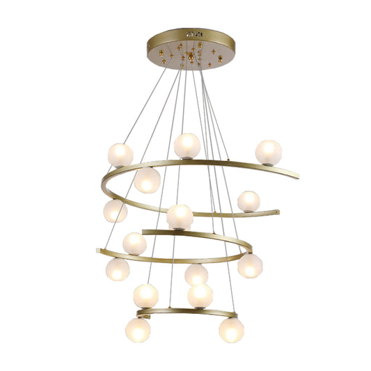 Tiered Rings Chandelier